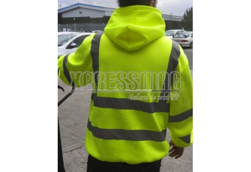 Hanorac cu benzi reflectorizante